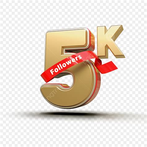 5k followers